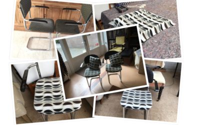 Herstoffering eetkamerstoelen